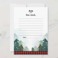 Lumberjack Geburtstag Gästebuch Karten Zeitkapsel