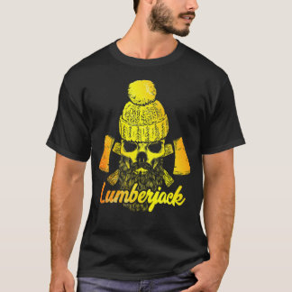 Lumberjack Holzarbeiter und LKW-Junge T-Shirt