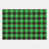 Lumberjack Kariert Geschenkpapier Set (Vorderseite)