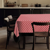 Lumberjack Kariert Tablecloth Red Black Rustic Fee Tischdecke