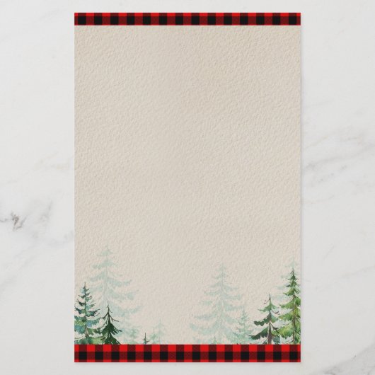 Lumberjack Karierte Gebete für Baby (Rückseite)