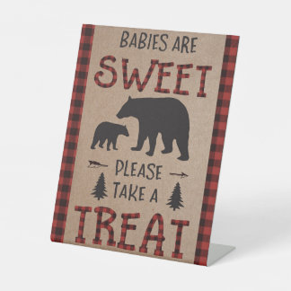 Lumberjack-Leckerei Sockelschild