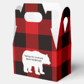 Lumberjack Little Bear Gastgeschenk Bag Geschenkschachtel (Geöffnet)