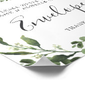 Lumberjack Moose Baby Duwer Address Envelope Zeich Poster (Ecke)