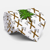 Lumberjack Necktie Krawatte (Gerollt)