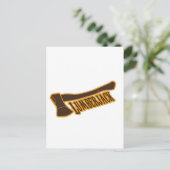 Lumberjack Postkarte (Stehend Vorderseite)