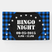 Lumberjack Style - blau Stoff + Ihre Ideen Banner (Horizontal)