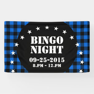 Lumberjack Style - blau Stoff + Ihre Ideen Banner