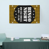 Lumberjack Style - gelber Stoff + Ihre Ideen Banner (Messeveranstaltung)