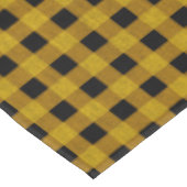 Lumberjack Style - gelber Stoff + Ihre Ideen Tischdecke (Schrägansicht)