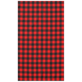 Lumberjack Style - roter Stoff + Ihre Ideen Tischdecke
