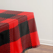 Lumberjack Style - roter Stoff + Ihre Ideen Tischdecke (Beispiel)