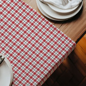 Lumberjack Style Table Runner Red Black Kariert Großer Tischläufer