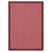 Lumberjack Tablecloth Rustikal Rote Tradition Tischdecke (Vorderseite)