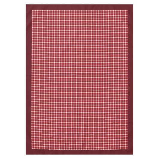 Lumberjack Tablecloth Rustikal Rote Tradition Tischdecke (Vorderseite)