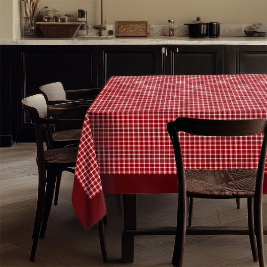 Lumberjack Tablecloth Rustikal Rote Tradition Tischdecke