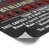 Lumberjack Time Kapselsign/Poster Poster (Ecke)