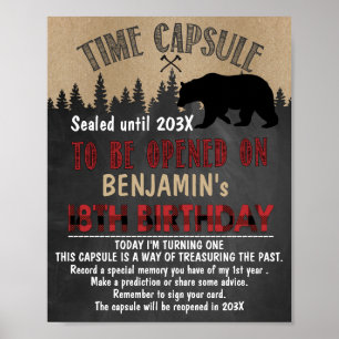 Lumberjack Time Kapselsign/Poster Poster