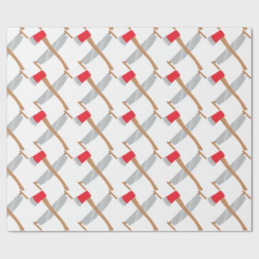 Lumberjack-Tools Geschenkpapier (Flach)