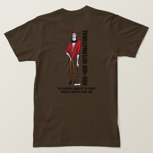 Lumberjack TShirt Design (Design Rückseite)