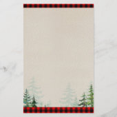 Lumberjack Watercolor wünscht sich ein Baby Game (Rückseite)