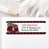 Lumberjack Weihnachtscamper Rücksendeadresse (Insitu)