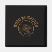 Lumberjack Woodworker Magnet (Vorne)