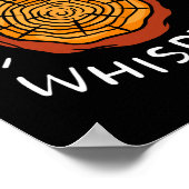 Lumberjack Woodworker Wood Whisperer Poster (Ecke)