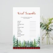 Lumberjack Word Scramble Game (Stehend Vorderseite)