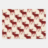 Lumberjack Wrapping Paper Flat Sheet Set 3 Geschenkpapier Set (Vorderseite 2)