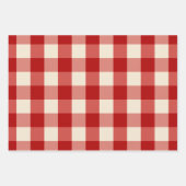 Lumberjack Wrapping Paper Flat Sheet Set 3 Geschenkpapier Set (Vorderseite)