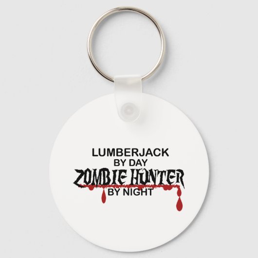Lumberjack Zombie Hunter Schlüsselanhänger (Vorderseite)