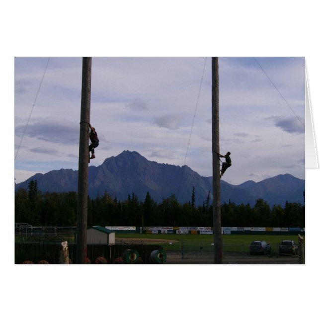 Lumberjacks Card (Vorderseite (Horizontal))