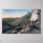 Lumberjacks Trageprotokolle über Golf per Kabel Poster (Vorne)