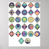 Lumberjanes Patches Poster (Vorne)