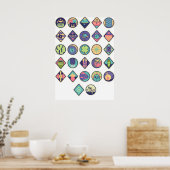 Lumberjanes Patches Poster (Küche)