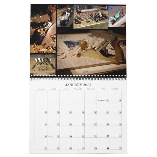LumberJocks Handwerkzeug-Kalender 2014 Kalender (Jan 2027)