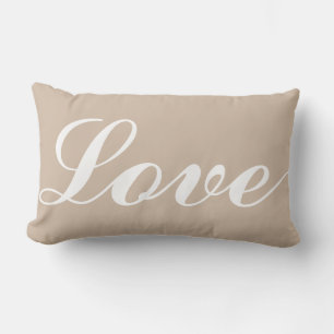 Lumberkissen - Liebe (Beige) Lendenkissen