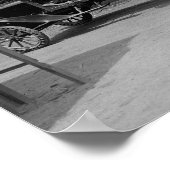 Lumberlieferwagen, 1926. Vintages Foto Poster (Ecke)