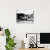 Lumberlieferwagen, 1926. Vintages Foto Poster (Heimbüro)