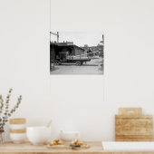 Lumberlieferwagen, 1926. Vintages Foto Poster (Küche)