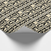 Lumberman, Holzfäller Geschenkpapier (Ecke)