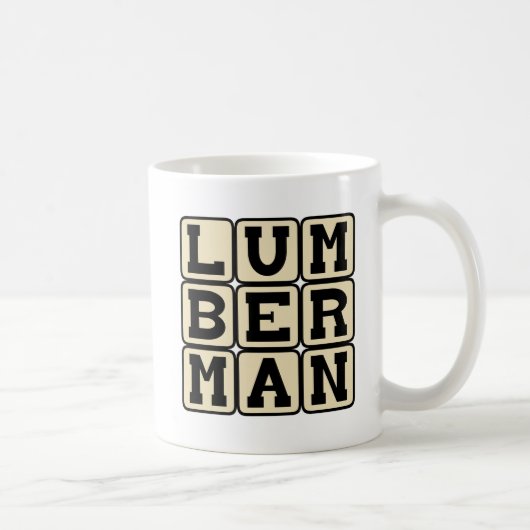 Lumberman, Holzfäller Kaffeetasse (Rechts)