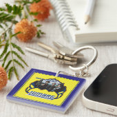 Lumbre Heart (beidseitig) Quadrat, Acryl Schlüsselanhänger (Vorderseite rechts)