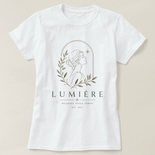Lumière – Bellezza Senza Tempo-Logo T-Shirt (Design vorne)