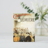 Lumière Brothers Cinema Poster Postkarte (Stehend Vorderseite)