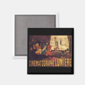 Lumière-Kinoposter Magnet (Vorderseite/Rückseite)