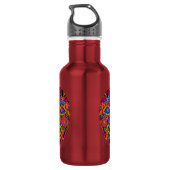 LumiFace Edelstahlflasche (Rückseite)