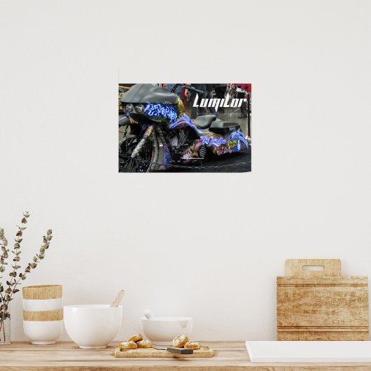 LumiLor Bagger Poster (Küche)