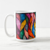Lumina Bloom: Spectrum in Motion Kaffeetasse (Links)